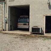 empty storefront garage